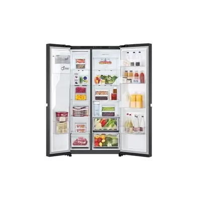 Tủ lạnh LG Inverter 641 lít Side By Side LSI63BLMA