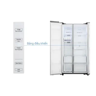 Tủ lạnh Samsung Inverter 655 lít RS62R5001M9/SV