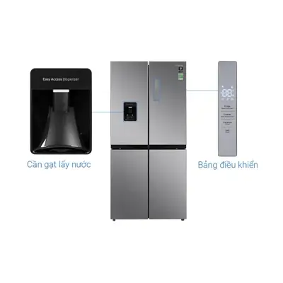 Tủ lạnh Samsung Inverter 488 lít Multi Door RF48A4010M9/SV