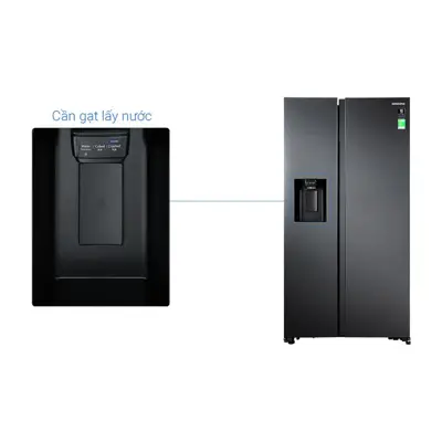 Tủ lạnh Samsung Inverter 635 lít Side By Side RS64R5301B4/SV