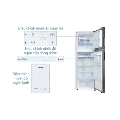 Tủ lạnh Samsung Inverter 345 lít RT35CG5544B1SV