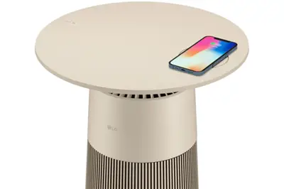 Máy lọc không khí LG PuriCare Aero Furniture AS20GPBK0 Màu Nâu 28W