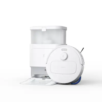 Robot Hút Bụi Lau Nhà Ecovacs Deebot N30 Pro Omni Màu Trắng