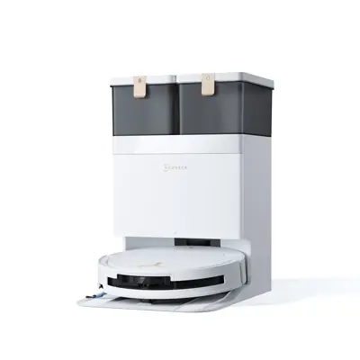 Robot hút bụi lau nhà Ecovacs Deebot T50S Pro Omni Màu Trắng