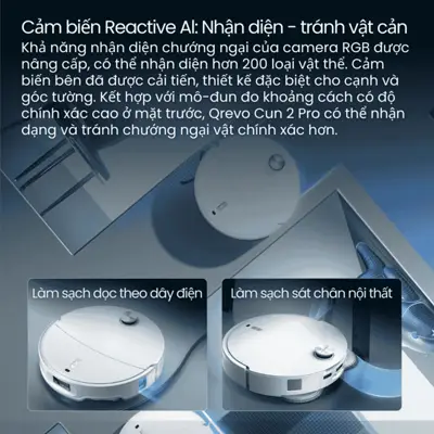 Robot hút bụi lau nhà Roborock Q Revo Curv 2 Pro