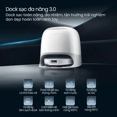 Robot hút bụi lau nhà Roborock Q Revo Curv 2 Pro