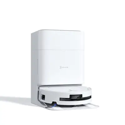 Robot Hút Bụi Lau Nhà Ecovacs Deebot T80 Omni Màu Trắng