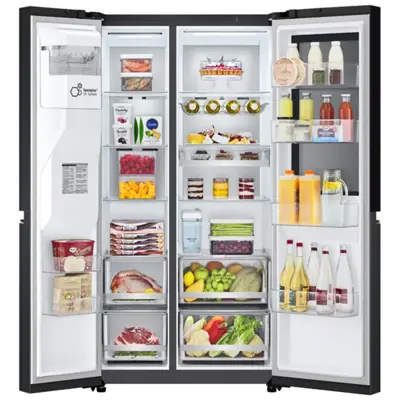 Tủ lạnh LG Inverter 635 lít Side By Side InstaView GR-G257BL